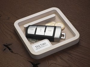 Дървен органайзер за бюро 1846121